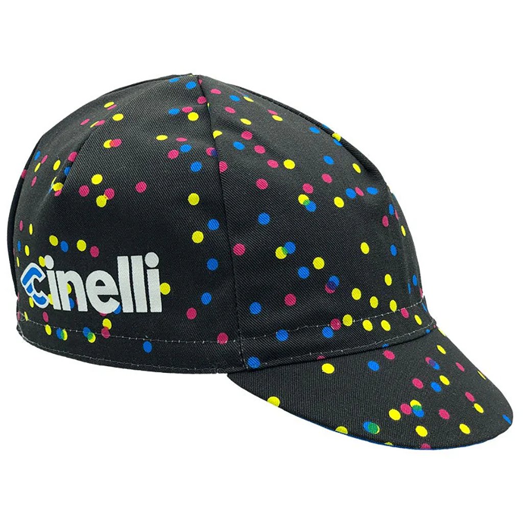 Cinelli Caleido Dots Cappellino Ciclismo (Taglia Unica)