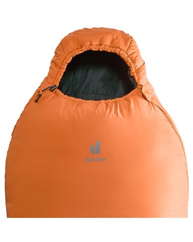 Deuter Orbit -5° Sleeping Bag - Right Zip, Mandarine/Ink