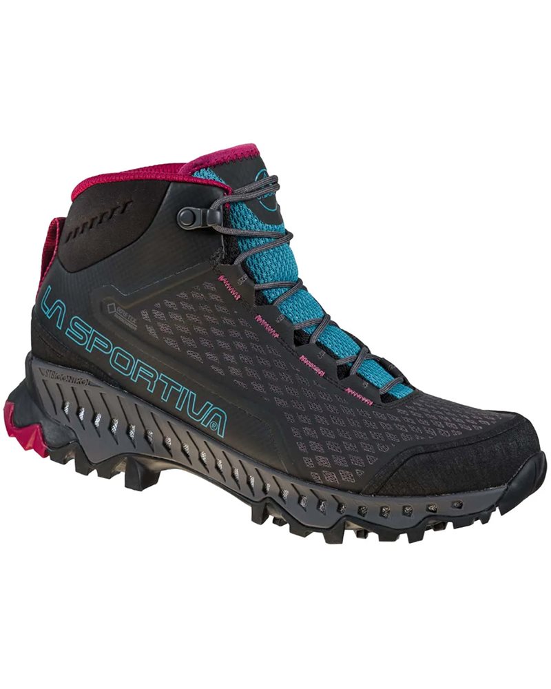 La Sportiva Stream GTX Gore-Tex Surround Women's Hiking Boots, Black/Topaz