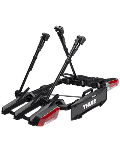 Thule Velocompact 2 924 13-pin Towbar Bike Rack, Black/Aluminium (2 Bikes)