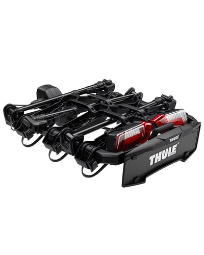Thule Velocompact 2 924 13 Poli Portabici Posteriore Gancio Traino, Nero/Alluminio (2 Bici)