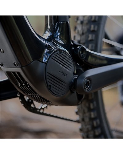 Amflow PL Carbon Pro Mullet 27.5/29 Sram X0 Eagle 12sp Avinox M1 - 800Wh e-Bike, Black Cosmos