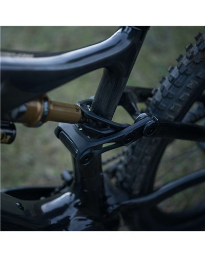 Amflow PL Carbon Pro Mullet 27.5/29 Sram X0 Eagle 12sp Avinox M1 - 800Wh e-Bike, Black Cosmos