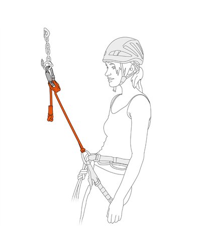 Petzl Connect Adjust Cordino Singolo Regolabile
