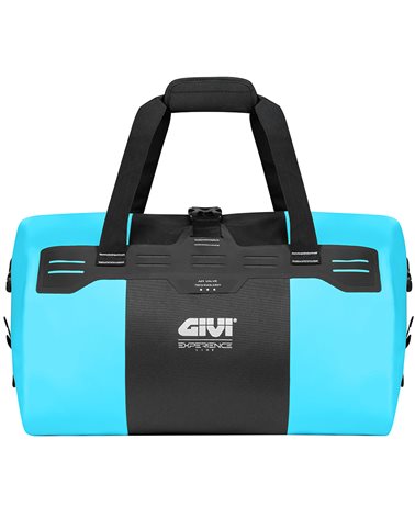 Givi Wanderlust 40 Liters Experience Line Waterproof Duffle Bag, Light Blue