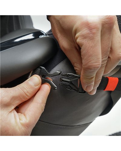 Geosmina Soft Good Small Seat Bag 10 Liters, Grey