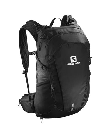 Salomon Trailblazer 30 Hiking Backpack, Black/Black