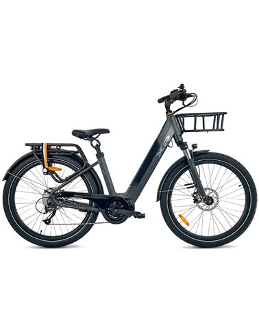 XP Bikes I-D9.1 e-Bike 27.5" 9v Freni a Disco 624Wh, Grigio