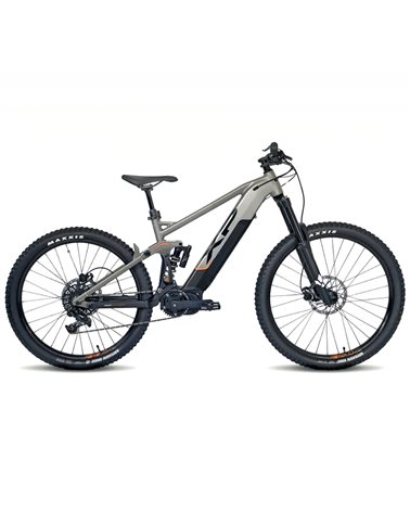 XP Bikes X-Flow e-MTB Full 29"/27.5" Sram NX 11v Freni a Disco 840Wh, Titanio