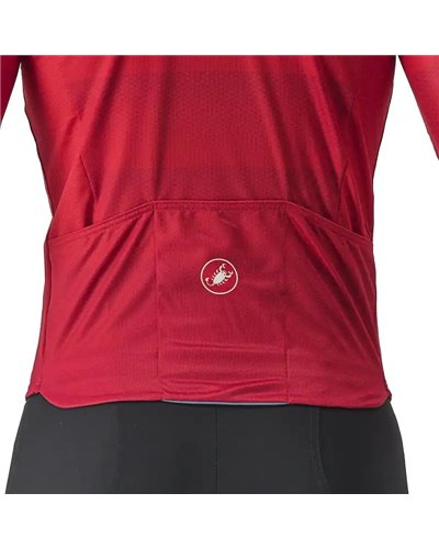 Castelli Livelli  Men's Short Sleeve Cycling Jersey, Red