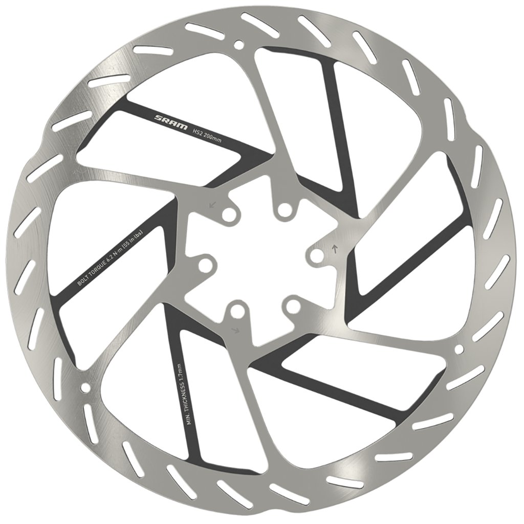 Sram Am DB Rotor/Bolts HS2 180 Rounded