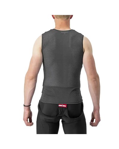 Castelli Pro Mesh 2.0 Maglia Intimo Smanicata Uomo, Nero