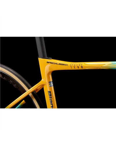 Bianchi Specialissima Campagnolo Super Record EPS 12v, Greenish Blue/Marmaid Scale