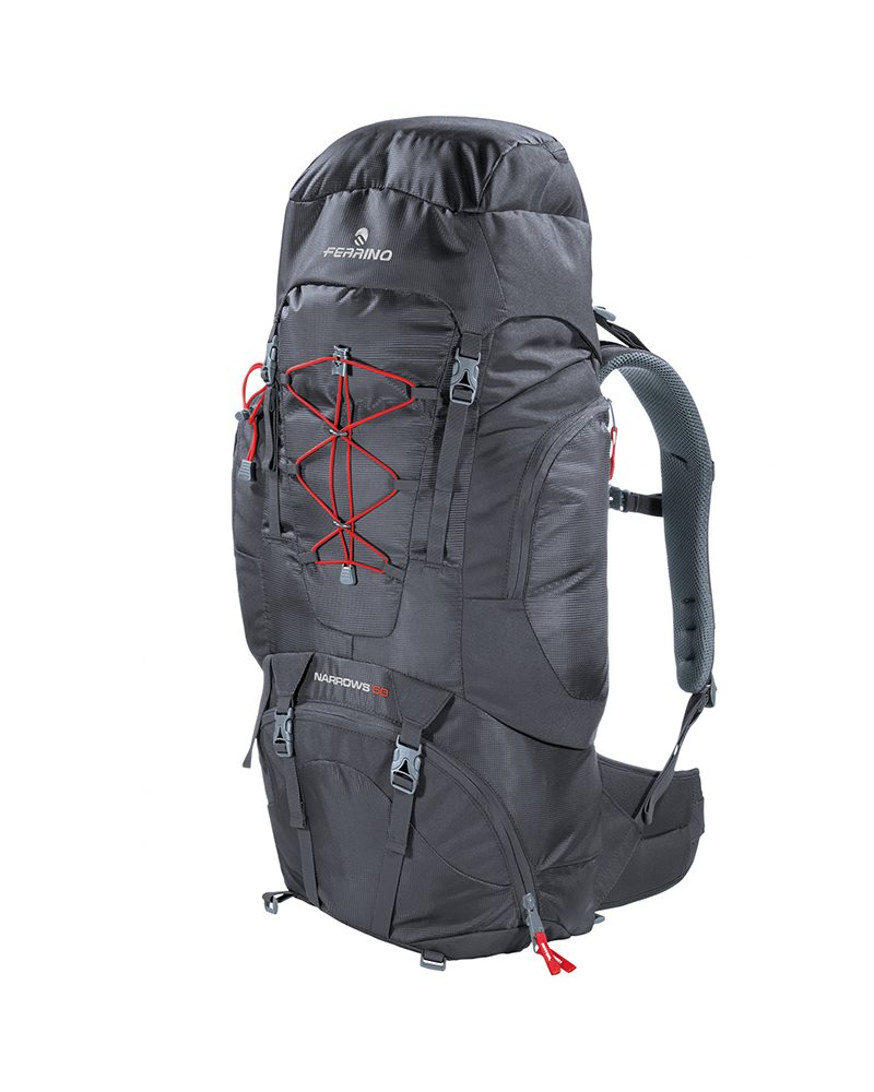 Ferrino Narrows 50 Trekking Backpack, Dark Grey