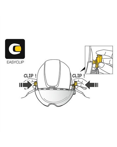Petzl Visiera Vizen per Vertex e Strato