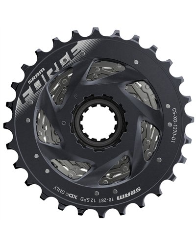 Sram Cassette XG-1270 D1 X-Glide 10-28 12sp XDR, Silver