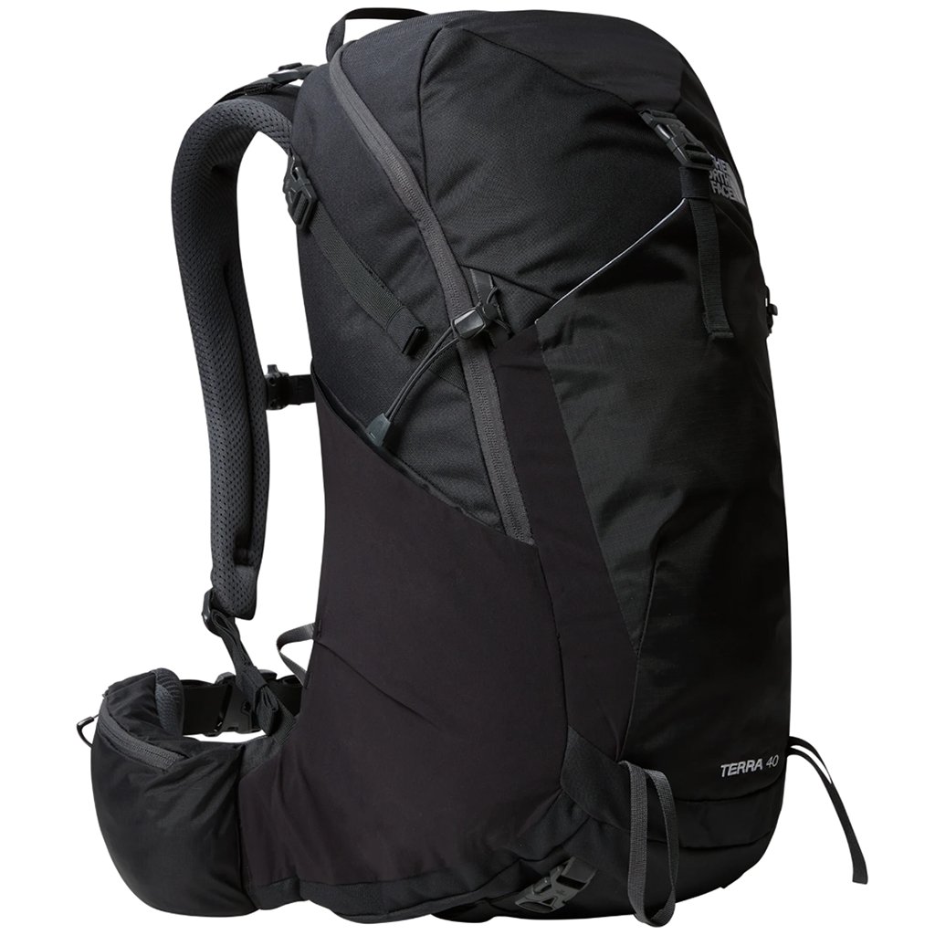 The North Face Terra 40 Trekking Backpack, TNF Black/Asphalt Grey/NPF