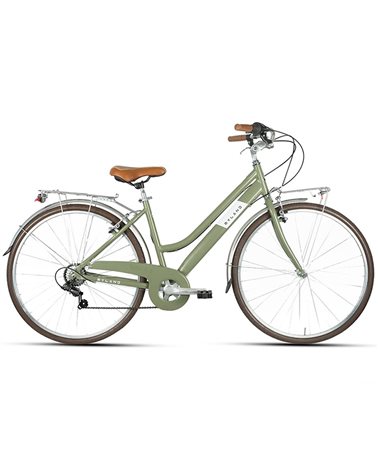 Myland Corso 28.3 Bici Donna 28" 7v - Alluminio Taglia Unica 46/M, Verde Canna