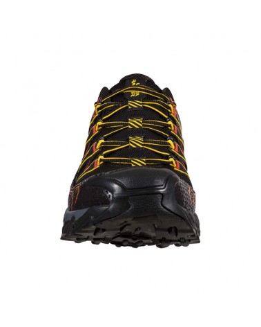 La Sportiva Ultra Raptor II Wide Men's Trail Running Shoes, Black/Yellow