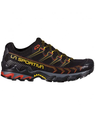 La Sportiva Ultra Raptor II Wide Men's Trail Running Shoes, Black/Yellow