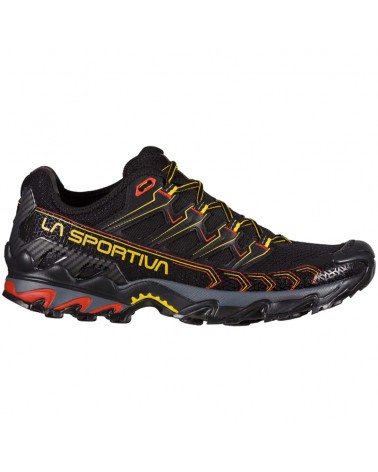 La Sportiva Ultra Raptor II Men's Trail Running Shoes, Black/Yellow