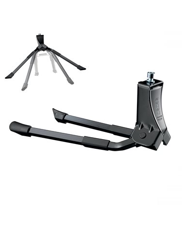 Ursus Central Bipod Kickstand Hopper 83, Acer, for The Bicycle 28" with Function Extra Wide Movement, Black