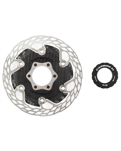 Carbon-Ti Disc X-Rotor SteelCarbon 3 140mm Semi-floating Center Lock