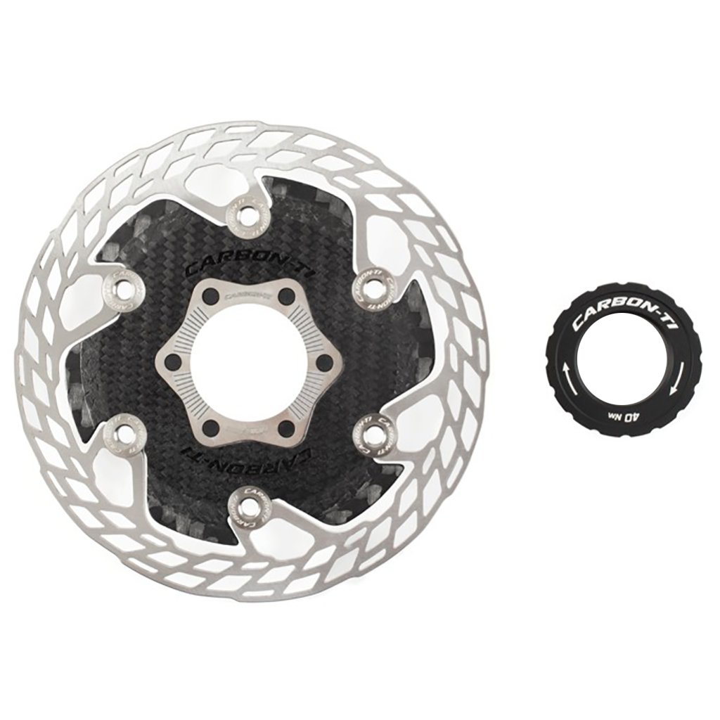 Carbon-Ti Disc X-Rotor SteelCarbon 3 140mm Semi-floating Center Lock