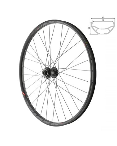 RMS Front Wheel 27.5" 15X110 Tubeless Ready, Boost