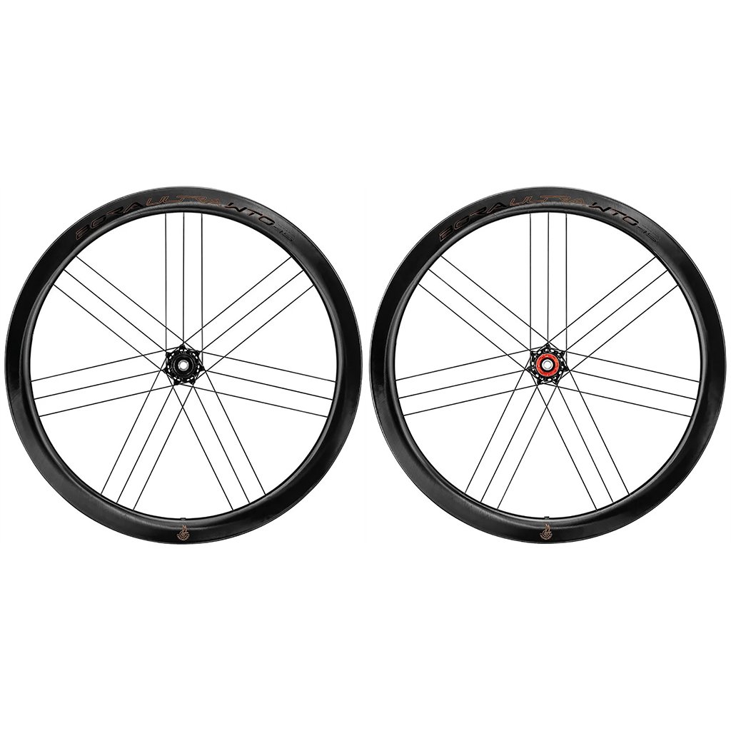 Campagnolo Bora Ultra WTO 45 DB 2WF C23 Black Chrome Wheels Set