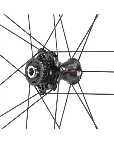Campagnolo Bora Ultra WTO 45 DB 2WF C23 Black Chrome, Coppia Ruote
