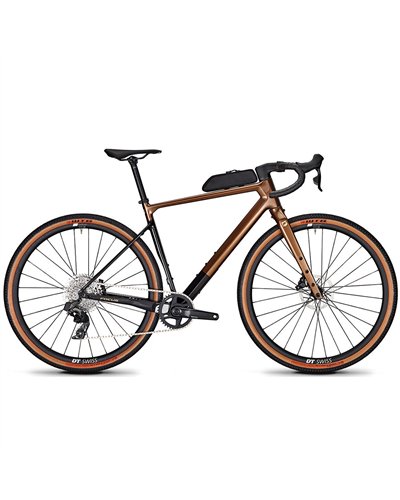 Focus Atlas 8.9 Sram Rival Etap AXS XPLR 12v, Gold Brown Glossy/Carbon Raw Glossy