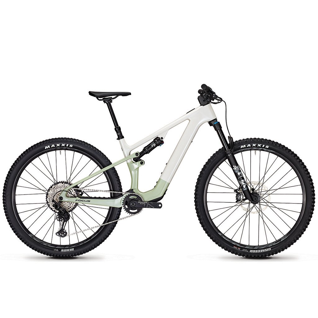 Focus Vam² SL 9.8 Shimano Deore XT 12v - Fazua Ride 430Wh, White Glossy/Sky Grey Glossy