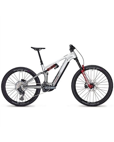 Focus Sam² 6.0 Sram GX Eagle AXS 12v - Bosch Performance CX 600Wh, Nepal Silver Glossy/Steel Grey Glossy MX