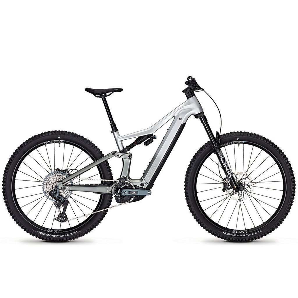 Focus Jam² 6.0 Sram GX Eagle AXS 12v - Bosch Performance CX 600Wh, Nepal Silver/Steel Grey