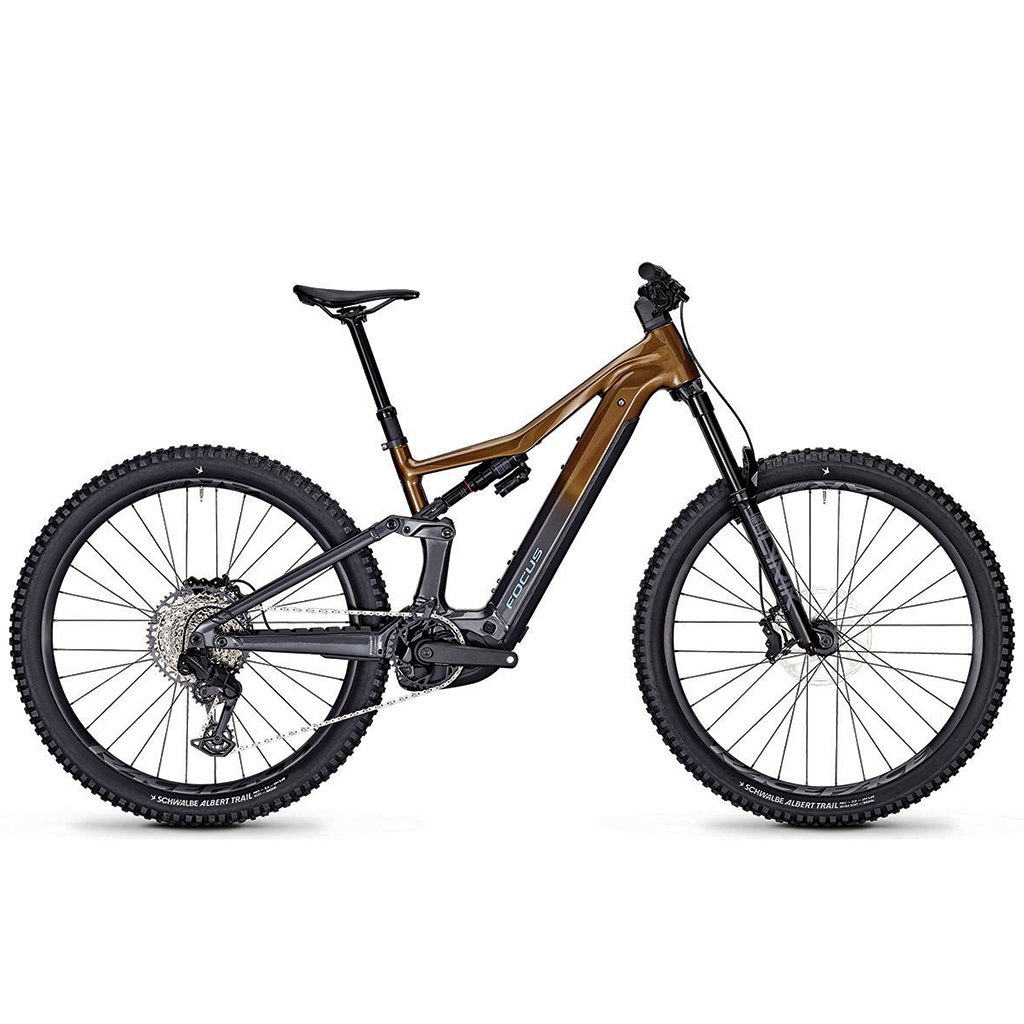 Focus Jam² 6.8 Sram GX Eagle AXS 12v - Bosch Performance CX 600Wh, Gold Brown/Diamond Black