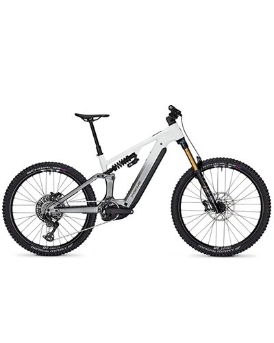 Focus Sam² 6.9 Sram Eagle 90 12v - Bosch Performance CX 800Wh, White/Steel Grey MX