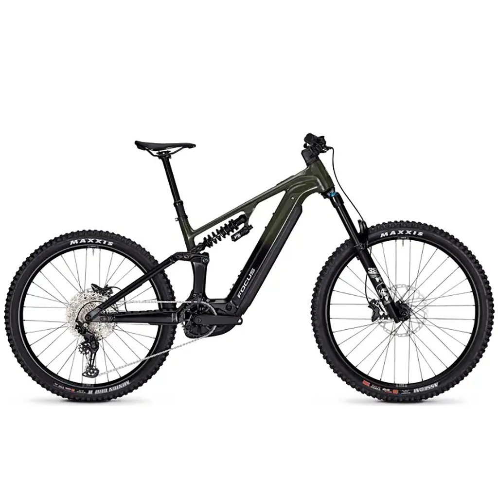 Focus Sam² 6.8 Shimano Deore 12v - Bosch Performance CX 800Wh, Urban Green/Magic Black MX
