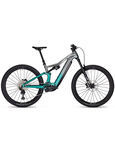 Focus Jam² 6.9 Shimano Deore XT 12sp - Bosch Performance CX 800Wh, Nepal Silver/Emerald Green