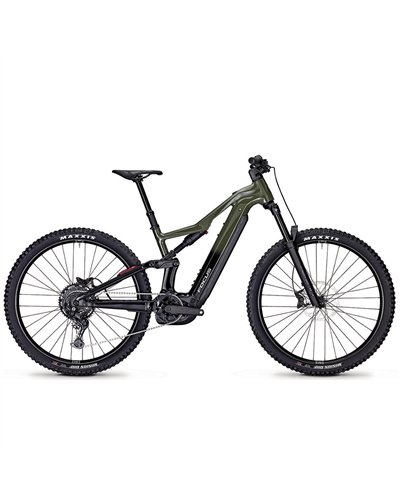 Focus Thron² 6.7 Shimano Cues 10v - Bosch Performance CX 800Wh, Urban Green/Magic Black