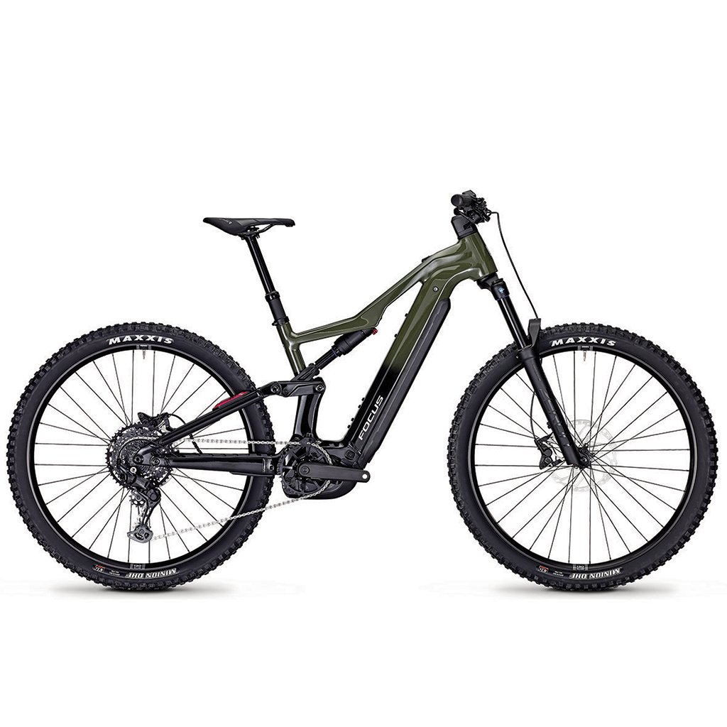 Focus Thron² 6.7 Shimano Cues 10sp - Bosch Performance CX 800Wh, Urban Green/Magic Black