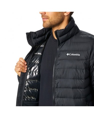 Columbia Powder Lite Insulated Men's Jacket, Black