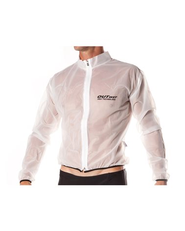 Outwet Mant/SR Jacket Unisex with Zip, White