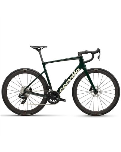 Cervélo Caledonia-5 Sram Red AXS, Emerald/Cream