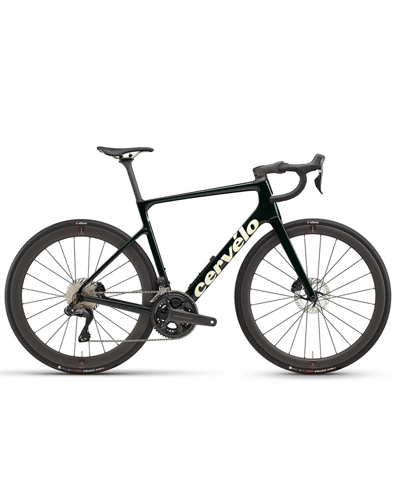 Cervélo Caledonia-5 Shimano Ultegra Di2, Emerald/Cream