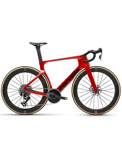 Cervélo S5 Sram Red XPLR AXS 1, Carnelian 