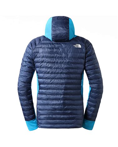The North Face Athletic Outdoor Hybrid Insulated Men's Hooded Down Jacket, Shady Blue/Acoustic Blue