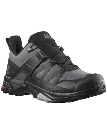 Salomon X Ultra 4 GTX Gore-Tex Men's Trekking Shoes, Magnet/Black/Monument