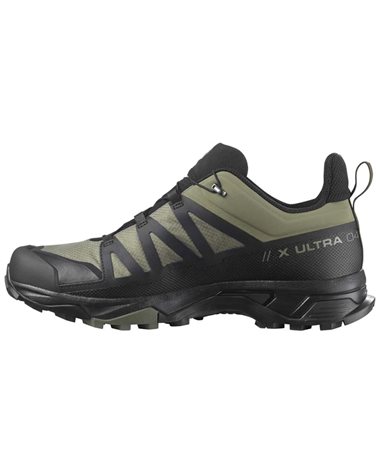 Salomon X Ultra 4 GTX Gore-Tex Men's Trekking Shoes, Deep Lichen Green/Black/Olive Night