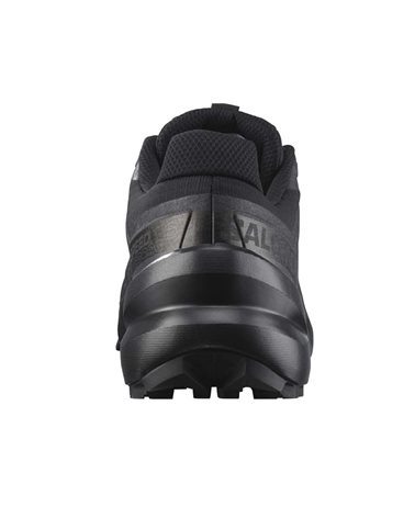 Salomon Speedcross 6 Men's Trail Running Shoes, Black/Black/Phantom
